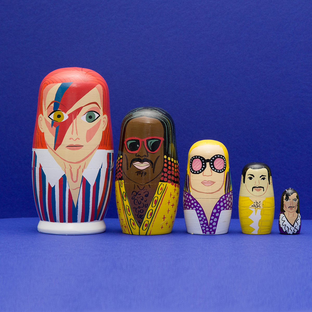 Modern Pop Culture Russian Nesting Dolls