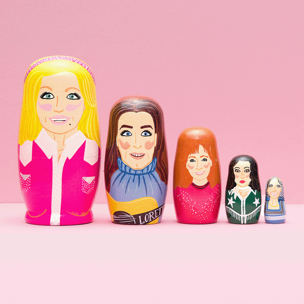Women of the Opry Russian Matryoshka Nesting Dolls | Stacking